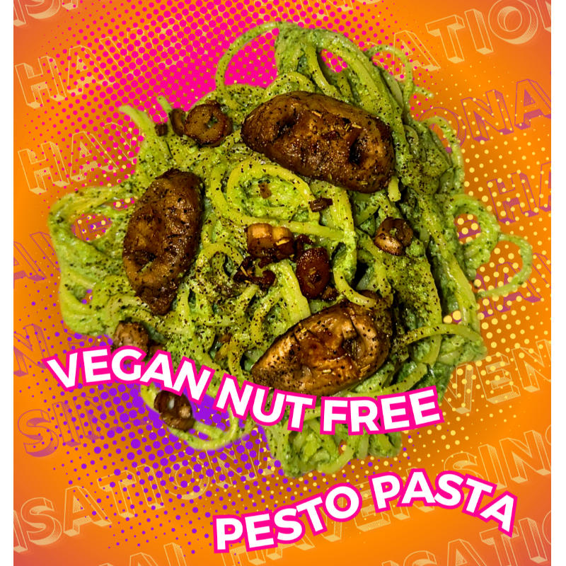 Vegan Nut-free Pesto Pasta Main Image